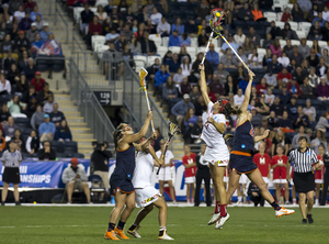 Maryland's Taylor Cummings beat out Kayla Treanor for the Tewaaraton Award for the third straight year.
