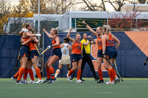 No. 12 Syracuse will play No. 6 Liberty in the first round of the NCAA Tournament Friday. The Orange earned one of eight at-large bid despite losing in the opening round of the ACC Tournament.
