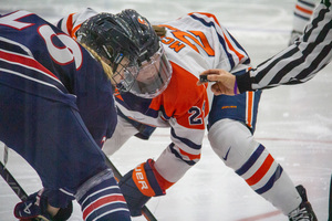 Syracuse defender Marielle McHale closed out her Syracuse career by setting the program’s all-time games played record.
