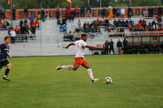 Pieles also assisted on the Orange's final goal in the 19th minute. He crossed the ball into the box where Buchanan took the ball in the air and headed it into the back of the net.