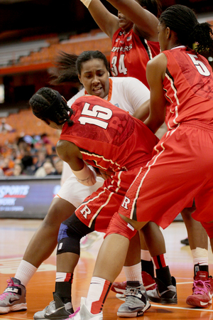 Syracuse center Shakeya Leary will see increased minutes after the graduation of all-time leading scorer Kayla Alexander.