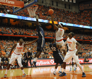 C.J. Fair and Syracuse rallied back to beat No. 8 Villanova on Saturday. They outscored the Wildcats 40-12 after going down 25-7 early in the game.