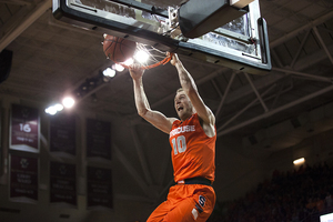 Trevor Cooney paced the No. 2 Orange with 21 points on 8-of-13 shooting in a 69-59 victory over Boston College on Monday night. 