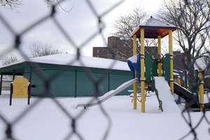 Skiddy Park's field house is currently vacant, and is in need of renovations. Syracuse University students have been collaborating with residents living near the Near Westside park to brainstorm ideas on how to redesign the facility.