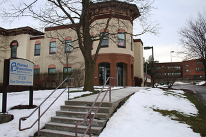 LeMoyne College political science Professor Jonathan Parent touched on the current pressing issues that abortion rights and policies face in a lecture at the State University of New York Upstate Medical University on Friday. Planned Parenthood in Syracuse is located on East Genesee Street. 