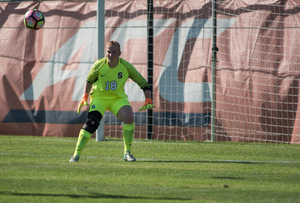 Phil Wheddon said Courtney Brosnan is clearly one of the best goalies in the Atlantic Coast Conference now.