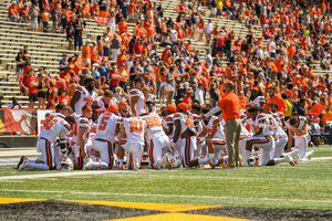 Syracuse Director of Athletics John Wildhack said there have been no discussions about cancelling the fall football season. 