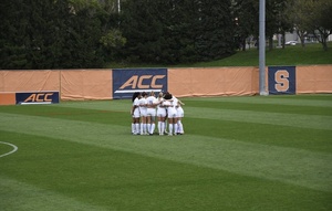 The Orange had five shots in the first half, but their offense couldn't convert on any opportunities in 3-0 loss to NC State.