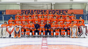 Following a 6-20 finish last season, the SU club men's ice hockey team's 24 returnees and 10 new additions have helped the team this season. 