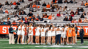 Syracuse earned the No. 3 seed in the NCAA Tournament. The Orange will take on the winner of Stony Brook and Niagara in the second round.