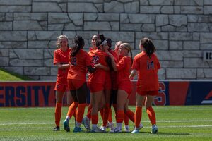 Syracuse defeated Mercyhurst 5-0 to record its third win of the season. 