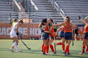 Syracuse field hockey bounced back from its 5-0 loss to Ohio State by defeating Northeastern 2-0.