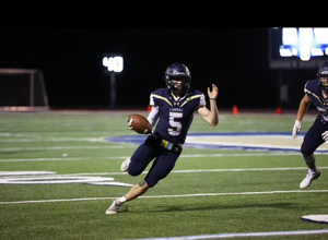 Hugh Carroll, who starts at shortstop for Skaneateles High School, has progressed into the school's starting quarterback as well.