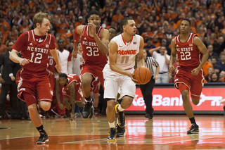 Ennis scoops a pass to C.J. Fair, who collected it before scoring the game-winning layup with 6.7 seconds on the game clock. 